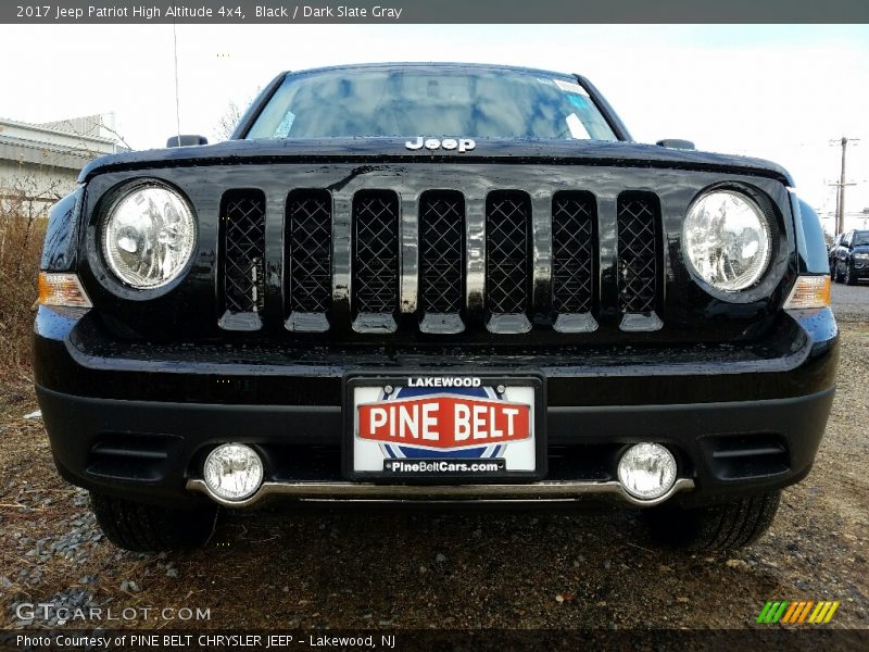 Black / Dark Slate Gray 2017 Jeep Patriot High Altitude 4x4