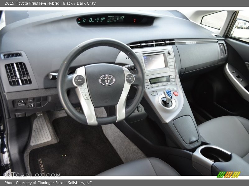 Black / Dark Gray 2015 Toyota Prius Five Hybrid