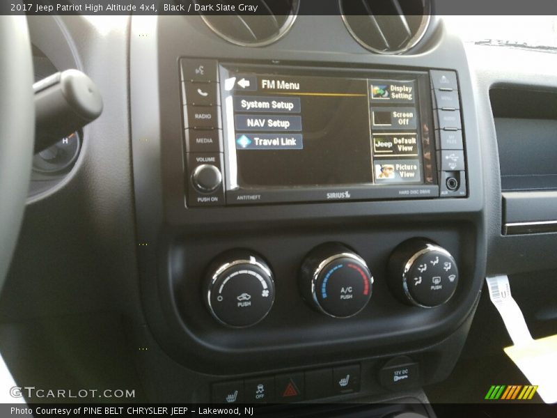 Black / Dark Slate Gray 2017 Jeep Patriot High Altitude 4x4