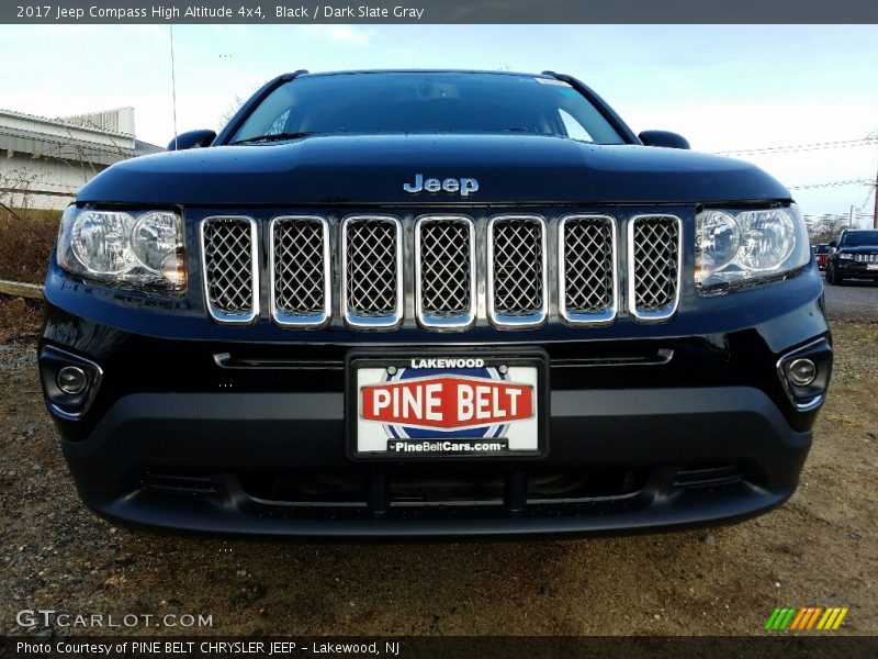 Black / Dark Slate Gray 2017 Jeep Compass High Altitude 4x4