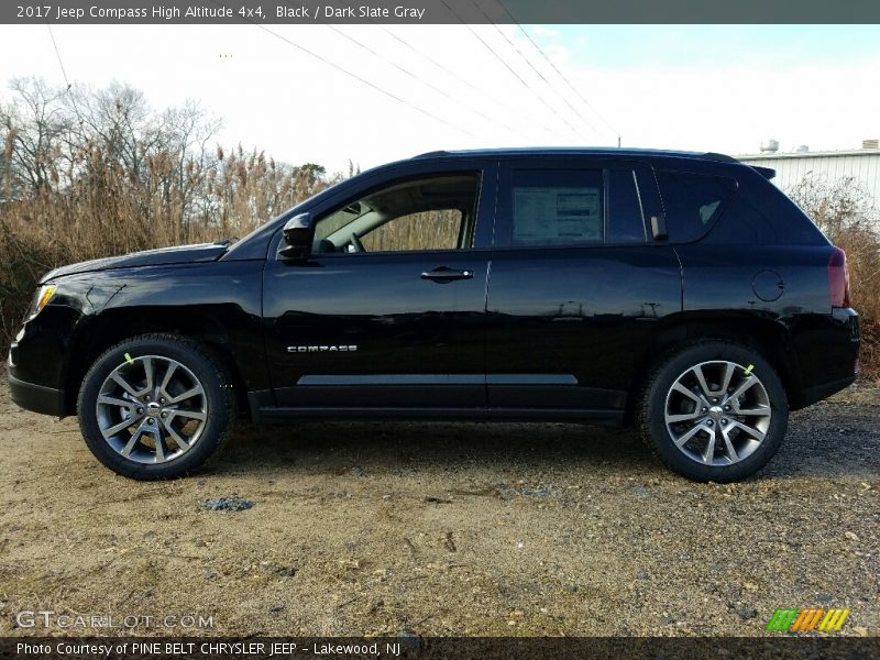Black / Dark Slate Gray 2017 Jeep Compass High Altitude 4x4