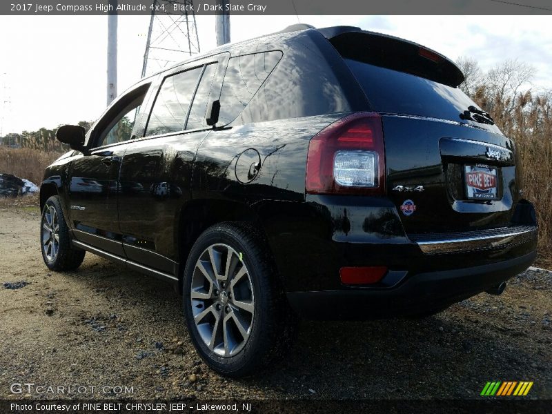 Black / Dark Slate Gray 2017 Jeep Compass High Altitude 4x4