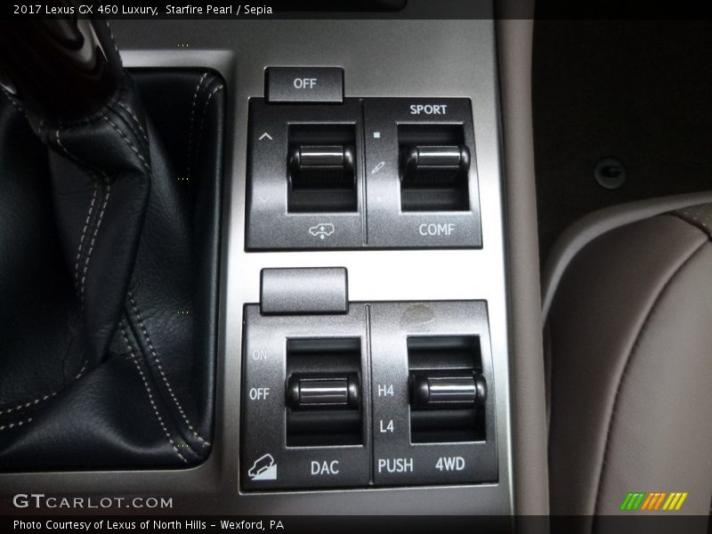 Starfire Pearl / Sepia 2017 Lexus GX 460 Luxury