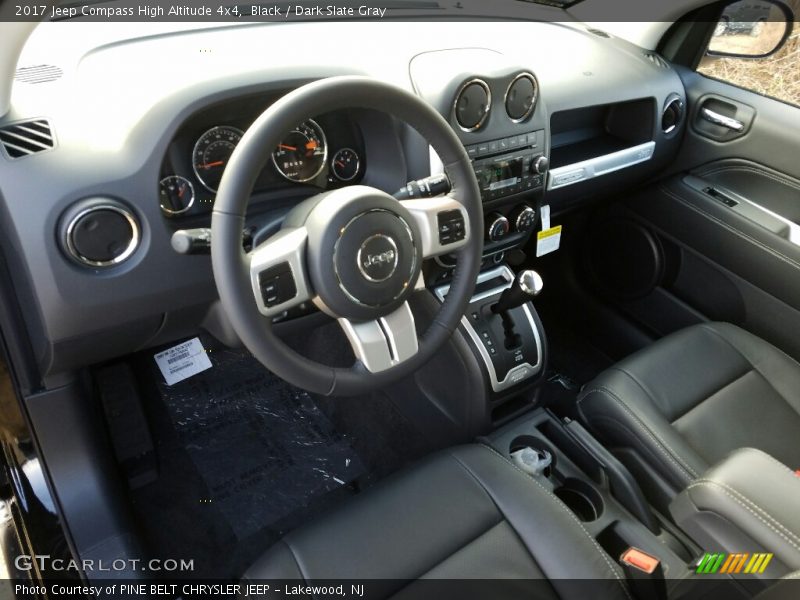 Black / Dark Slate Gray 2017 Jeep Compass High Altitude 4x4