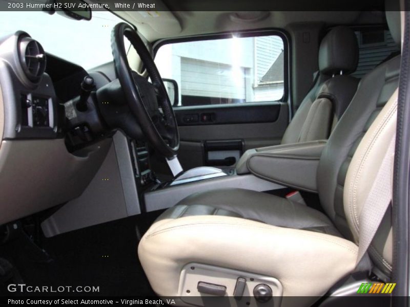 White / Wheat 2003 Hummer H2 SUV Adventure