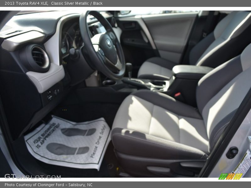 Classic Silver Metallic / Black 2013 Toyota RAV4 XLE