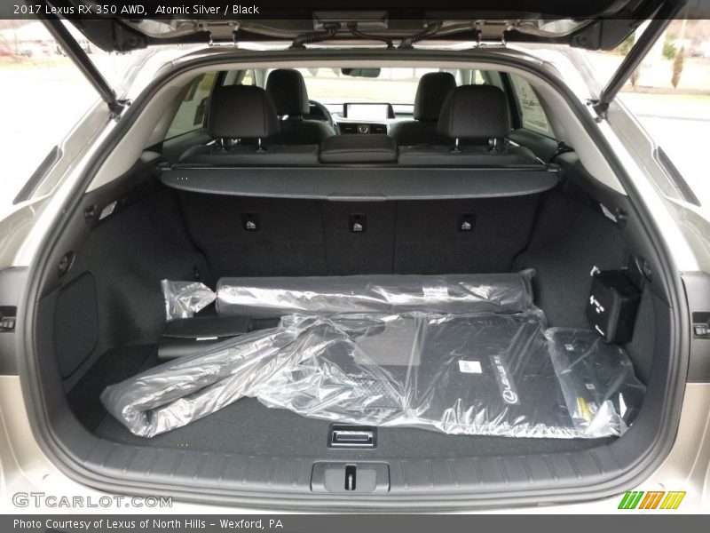 Atomic Silver / Black 2017 Lexus RX 350 AWD