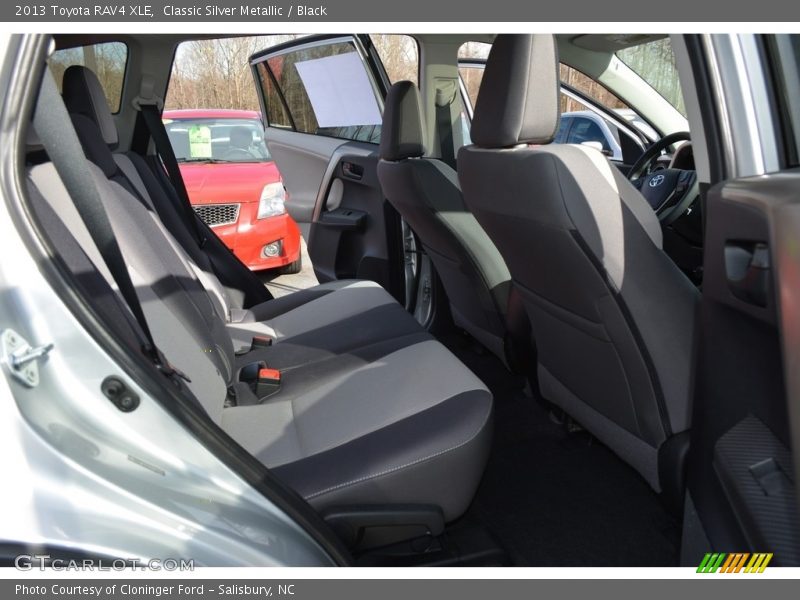 Classic Silver Metallic / Black 2013 Toyota RAV4 XLE