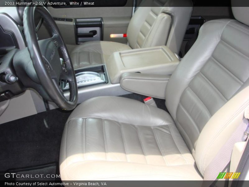White / Wheat 2003 Hummer H2 SUV Adventure