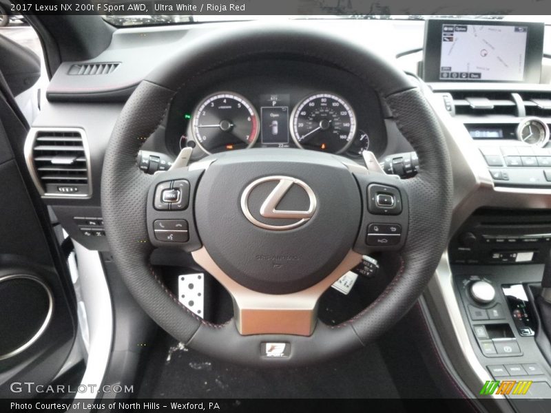  2017 NX 200t F Sport AWD Steering Wheel