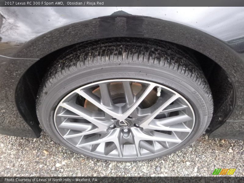  2017 RC 300 F Sport AWD Wheel