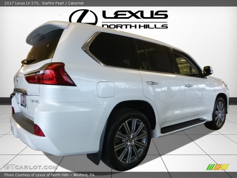 Starfire Pearl / Cabernet 2017 Lexus LX 570