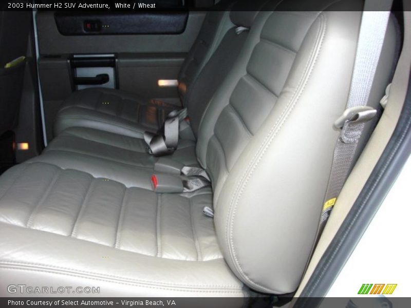 White / Wheat 2003 Hummer H2 SUV Adventure