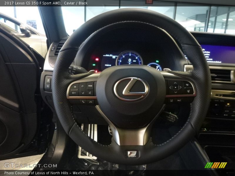  2017 GS 350 F Sport AWD Steering Wheel