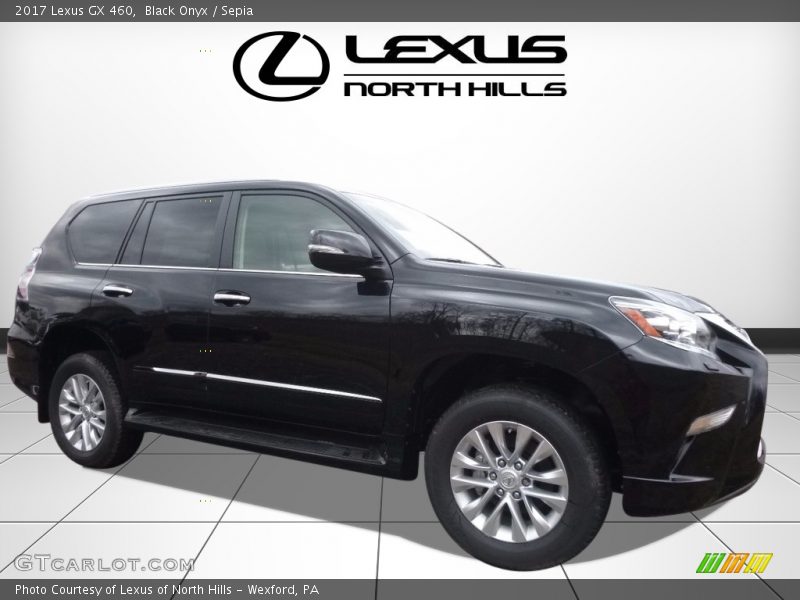 Black Onyx / Sepia 2017 Lexus GX 460