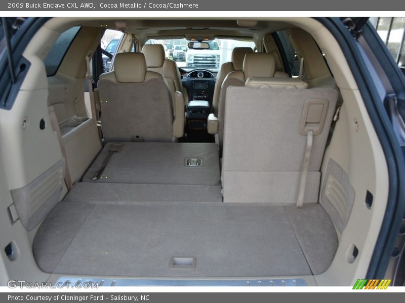 Cocoa Metallic / Cocoa/Cashmere 2009 Buick Enclave CXL AWD