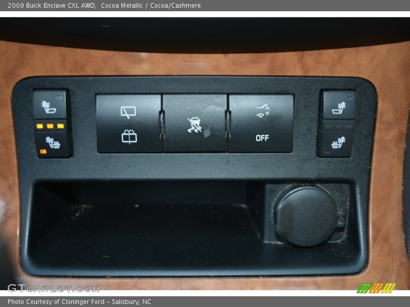 Cocoa Metallic / Cocoa/Cashmere 2009 Buick Enclave CXL AWD