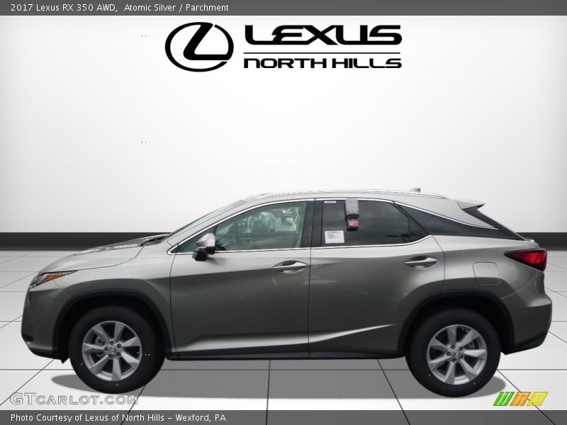 Atomic Silver / Parchment 2017 Lexus RX 350 AWD