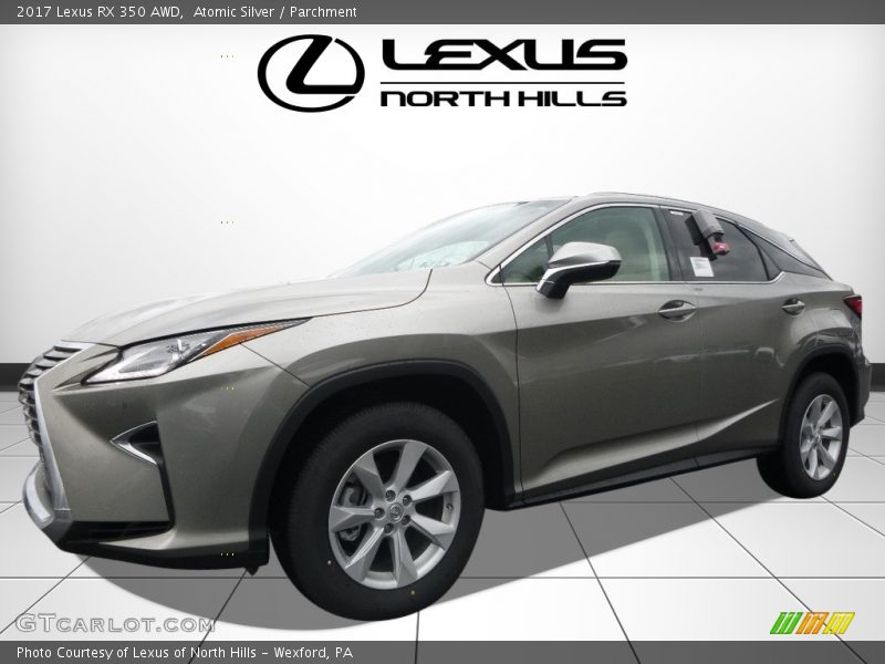 Atomic Silver / Parchment 2017 Lexus RX 350 AWD