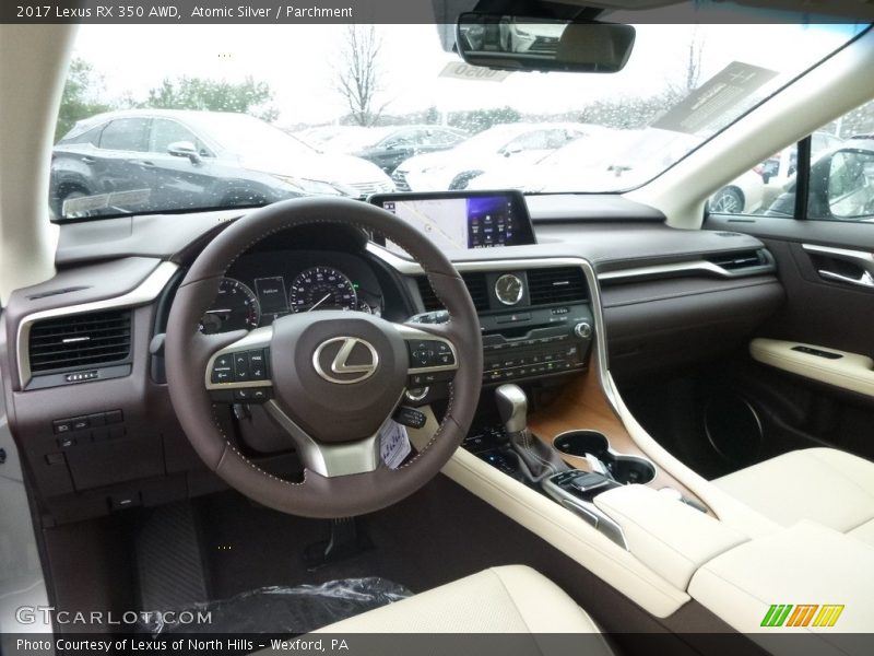 Atomic Silver / Parchment 2017 Lexus RX 350 AWD