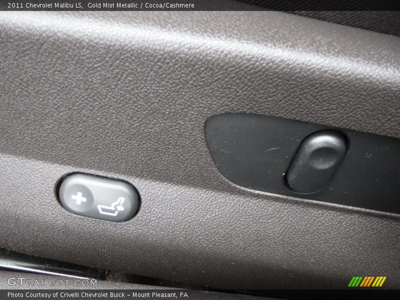 Gold Mist Metallic / Cocoa/Cashmere 2011 Chevrolet Malibu LS