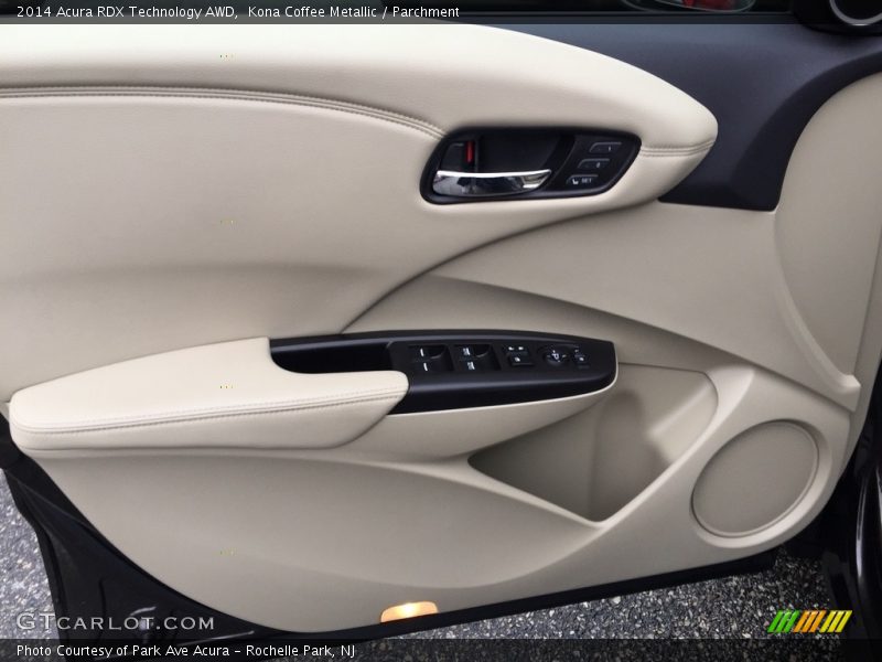 Kona Coffee Metallic / Parchment 2014 Acura RDX Technology AWD
