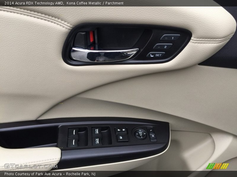 Kona Coffee Metallic / Parchment 2014 Acura RDX Technology AWD