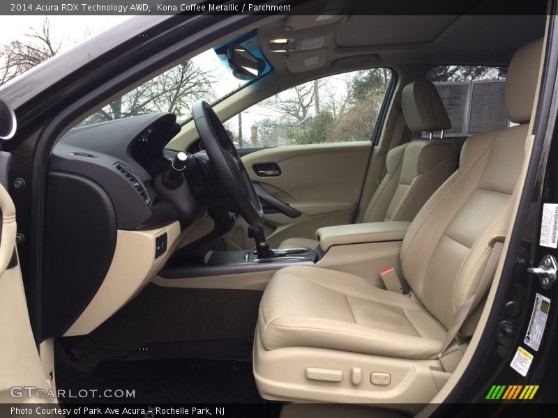 Kona Coffee Metallic / Parchment 2014 Acura RDX Technology AWD