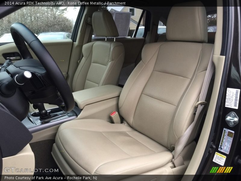 Kona Coffee Metallic / Parchment 2014 Acura RDX Technology AWD