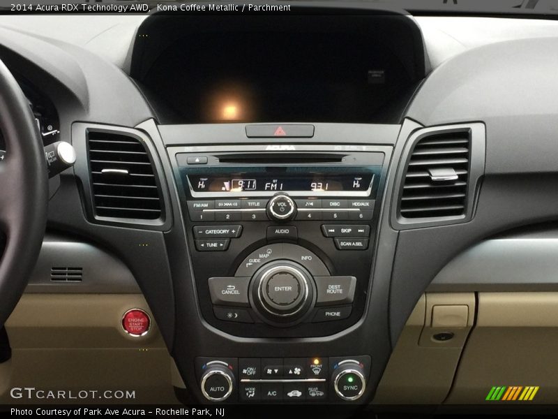 Kona Coffee Metallic / Parchment 2014 Acura RDX Technology AWD
