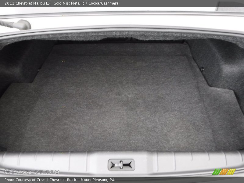 Gold Mist Metallic / Cocoa/Cashmere 2011 Chevrolet Malibu LS