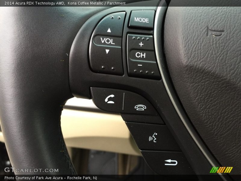 Kona Coffee Metallic / Parchment 2014 Acura RDX Technology AWD