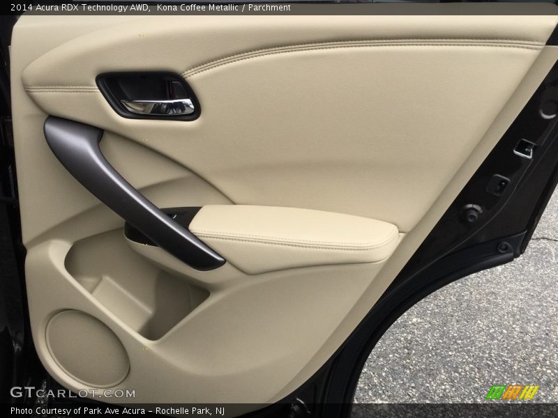 Kona Coffee Metallic / Parchment 2014 Acura RDX Technology AWD