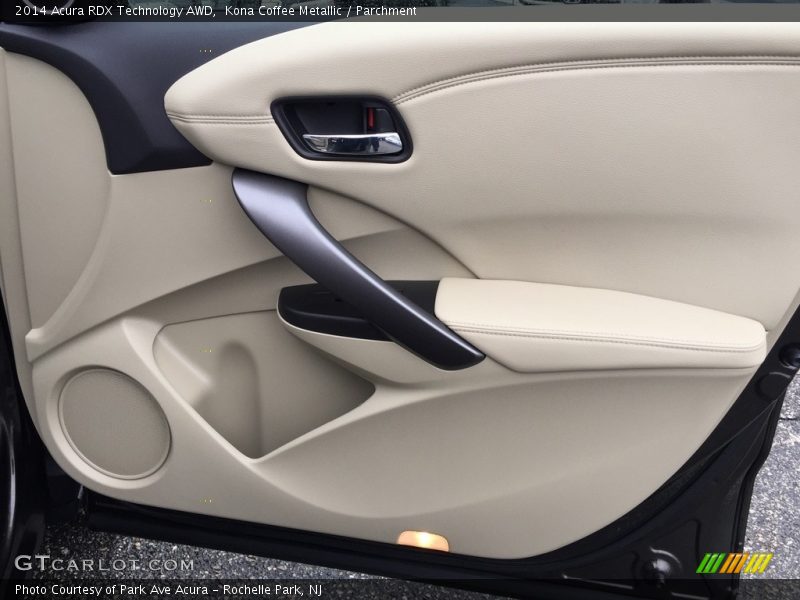 Kona Coffee Metallic / Parchment 2014 Acura RDX Technology AWD