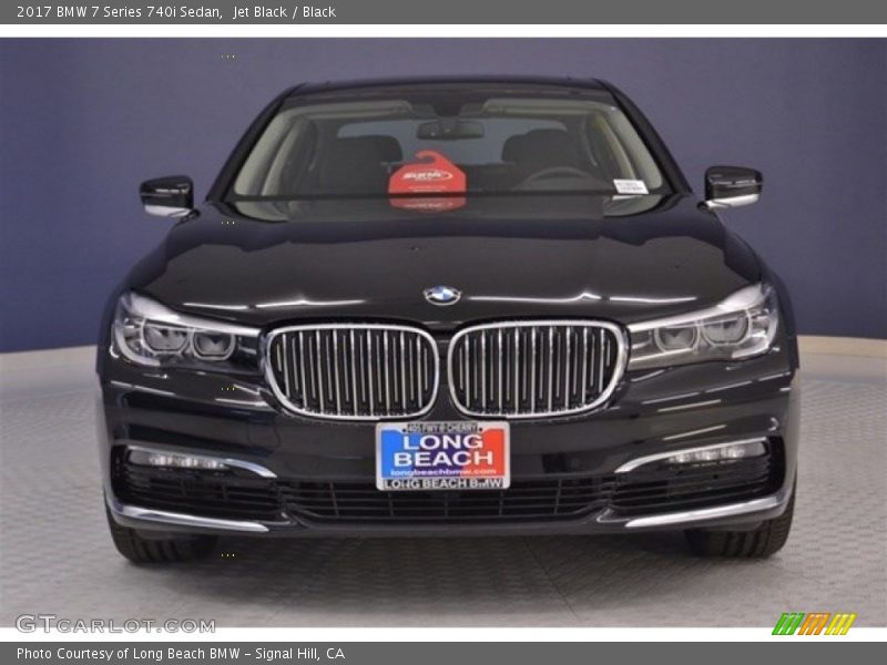 Jet Black / Black 2017 BMW 7 Series 740i Sedan