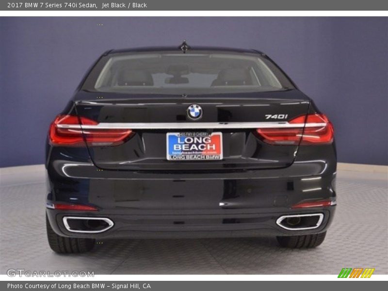 Jet Black / Black 2017 BMW 7 Series 740i Sedan