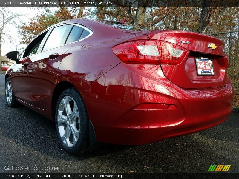 Cajun Red Tintcoat / Jet Black 2017 Chevrolet Cruze Premier