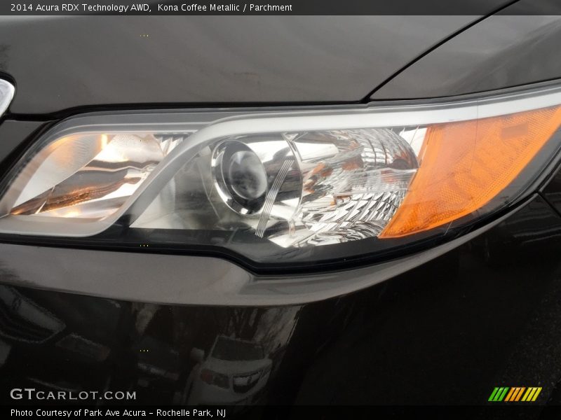 Kona Coffee Metallic / Parchment 2014 Acura RDX Technology AWD