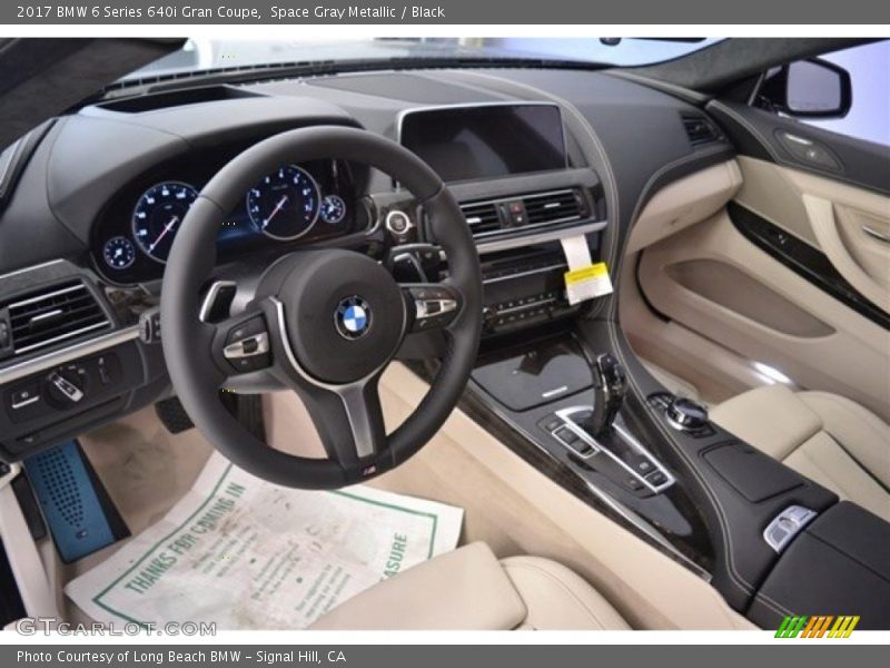 Space Gray Metallic / Black 2017 BMW 6 Series 640i Gran Coupe