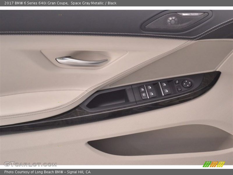 Space Gray Metallic / Black 2017 BMW 6 Series 640i Gran Coupe
