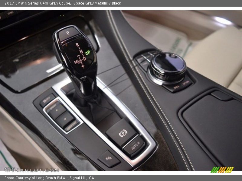 Space Gray Metallic / Black 2017 BMW 6 Series 640i Gran Coupe