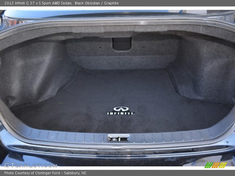 Black Obsidian / Graphite 2012 Infiniti G 37 x S Sport AWD Sedan