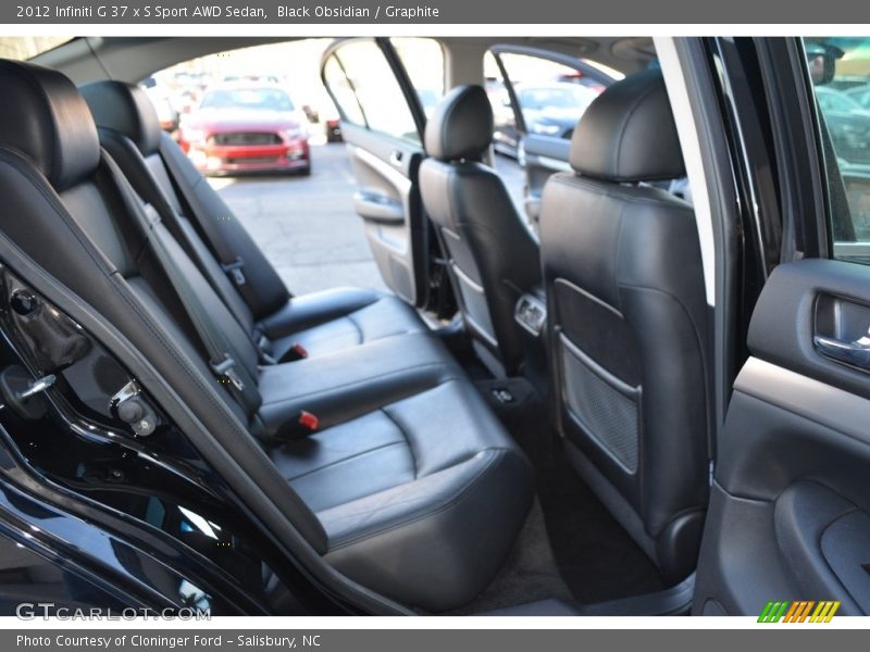 Black Obsidian / Graphite 2012 Infiniti G 37 x S Sport AWD Sedan