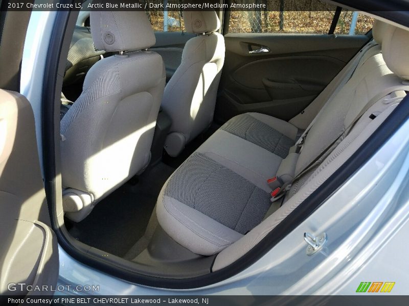 Arctic Blue Metallic / Dark Atmosphere/Medium Atmosphere 2017 Chevrolet Cruze LS