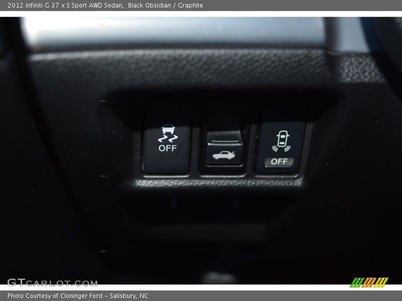 Black Obsidian / Graphite 2012 Infiniti G 37 x S Sport AWD Sedan