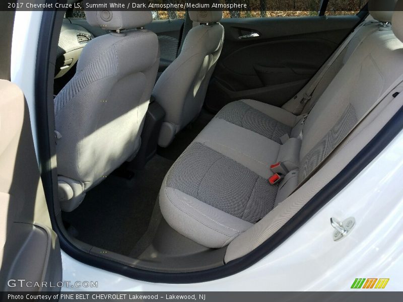 Summit White / Dark Atmosphere/Medium Atmosphere 2017 Chevrolet Cruze LS