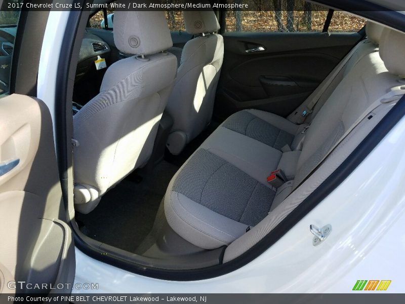 Summit White / Dark Atmosphere/Medium Atmosphere 2017 Chevrolet Cruze LS