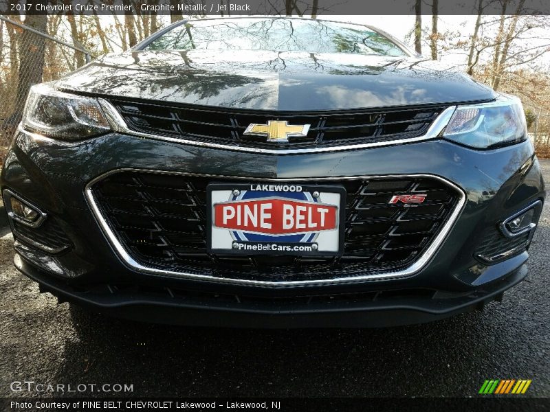 Graphite Metallic / Jet Black 2017 Chevrolet Cruze Premier