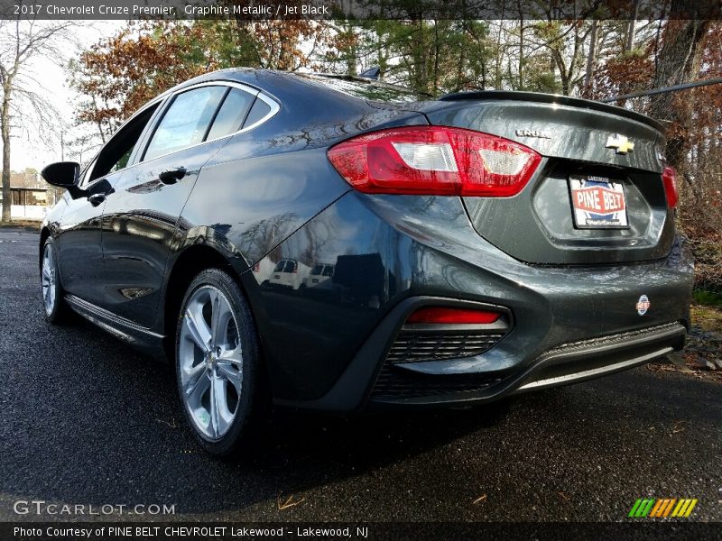 Graphite Metallic / Jet Black 2017 Chevrolet Cruze Premier