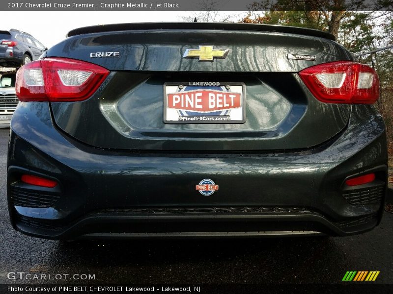 Graphite Metallic / Jet Black 2017 Chevrolet Cruze Premier